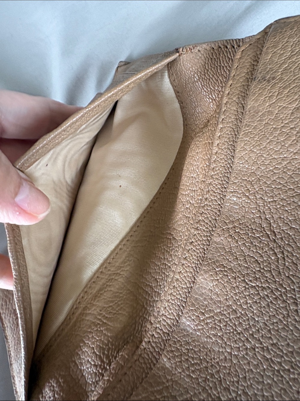 Limited Edition Pattern Bottega Veneta Intrecciato Tan Leather Long Wallet - Picture 9 of 14